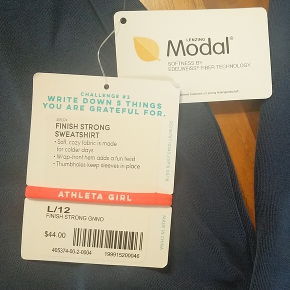 Athleta Girl Finish Strong Sweatshirt - Picture 2 of 6